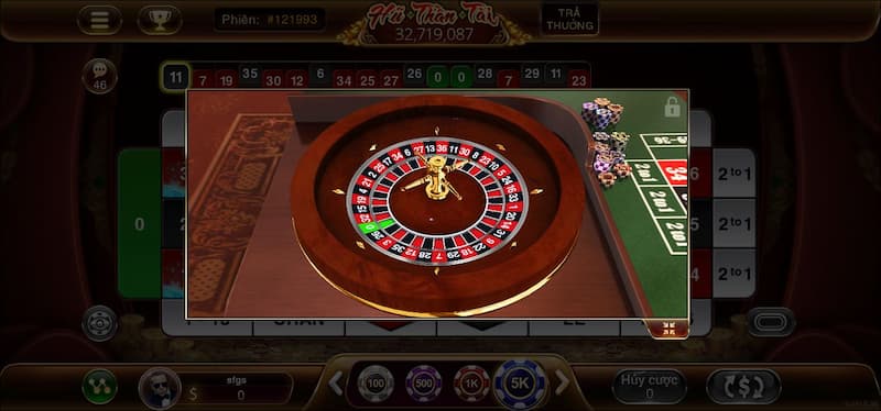 Quy luật chơi Roulette 3D Sunwin chi tiết