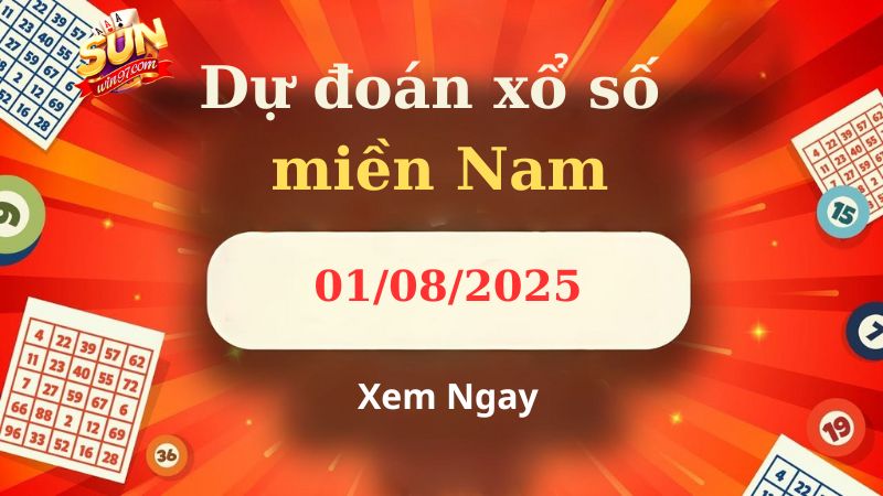 Soi cầu XSMN 01/08/2025 - Dự đoán xổ số miền Nam 01/08
